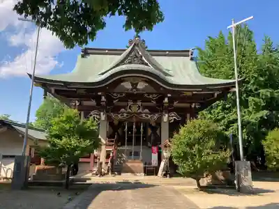 諏訪神社の本殿・本堂