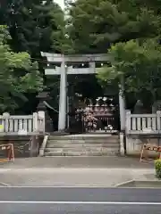 東村山八坂神社の鳥居