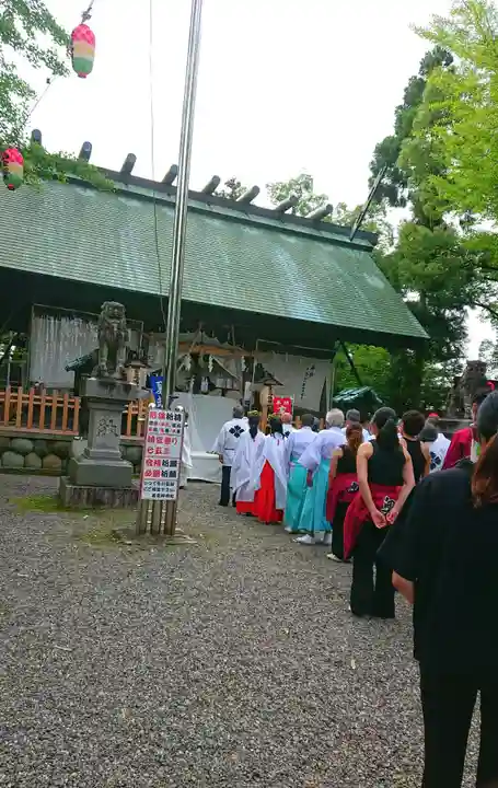 若宮神明社のお祭り