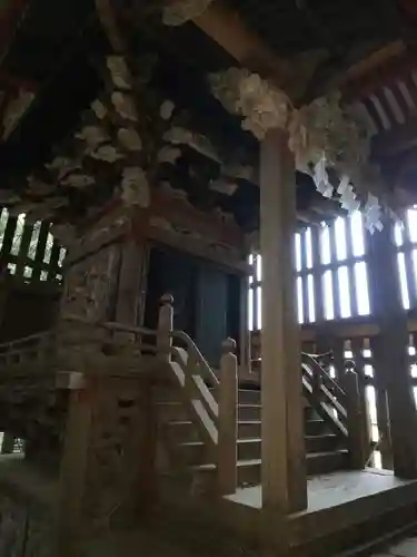 樋口雷神社の本殿・本堂