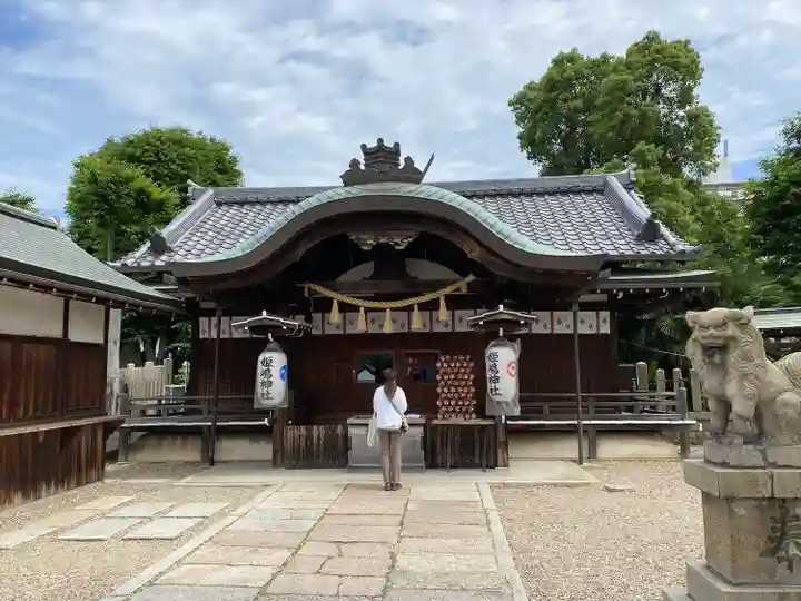 姫嶋神社の本殿・本堂