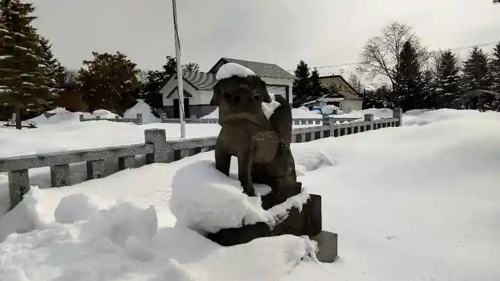 美瑛神社の狛犬