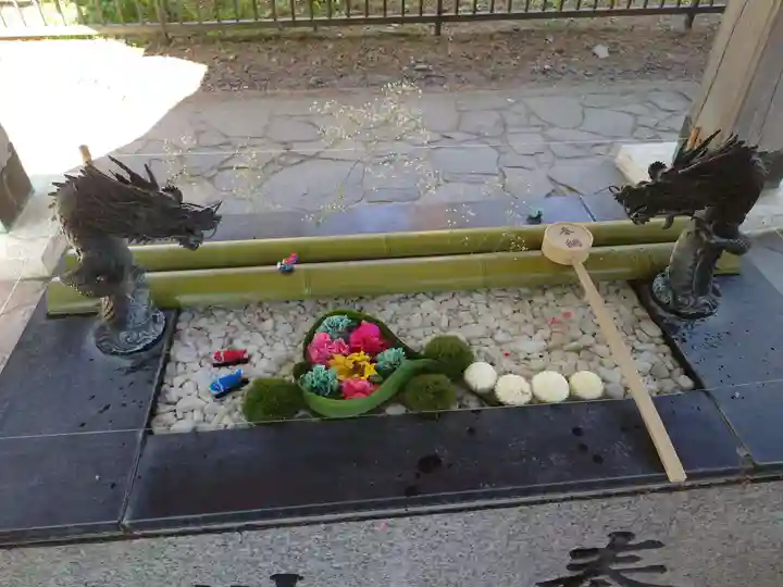 美幌神社の手水舎