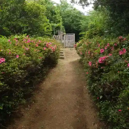 熊野神社の庭園