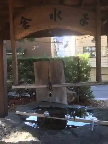 住吉神社の手水