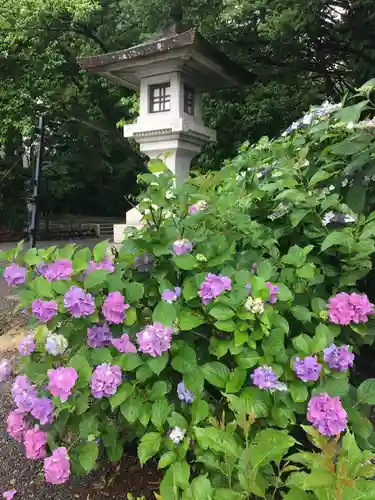 長野縣護國神社の庭園