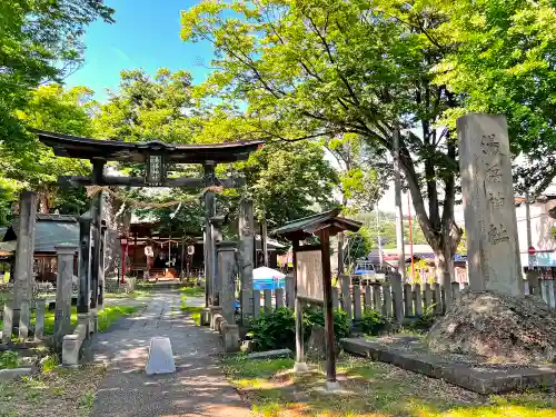 湯福神社の鳥居