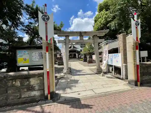 磐井神社の鳥居