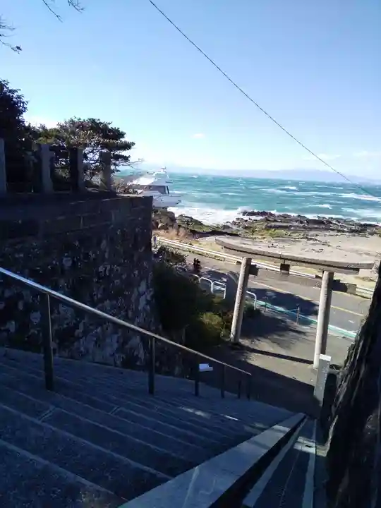 熊野神社(長井熊野神社)の鳥居