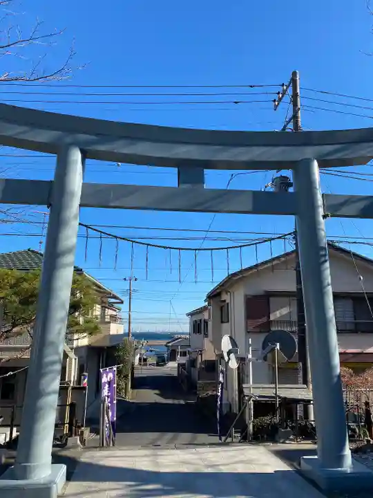 走水神社の鳥居