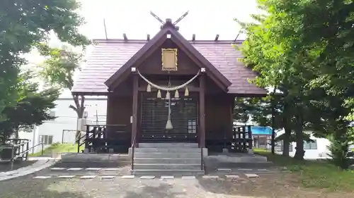 札幌南沢神社の本殿・本堂