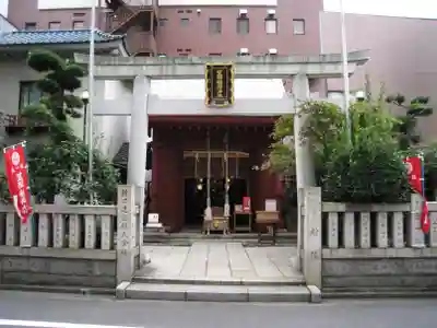 笠間稲荷神社 東京別社の鳥居