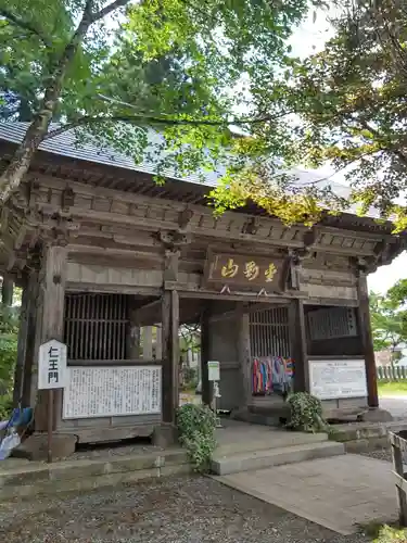 如法寺（鳥追観音）の山門