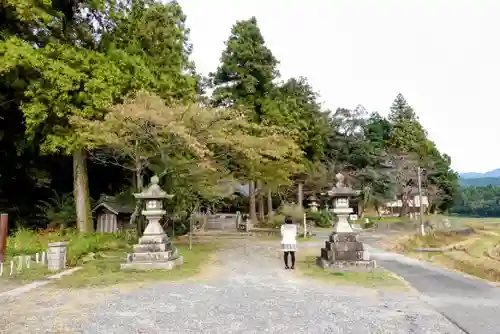 伊富岐神社の山門・神門