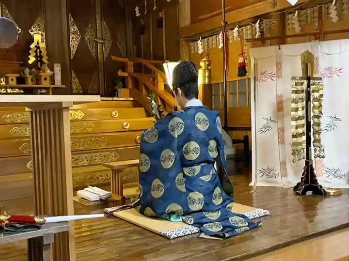 釧路一之宮 厳島神社のお祭り