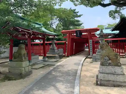 吹揚神社の鳥居