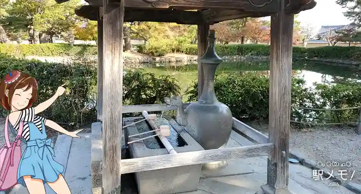 法隆寺の手水舎