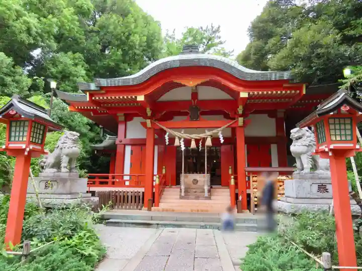 自由が丘熊野神社の本殿・本堂