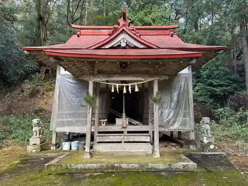伊豆志彌神社の本殿・本堂