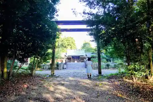 明治川神社の鳥居
