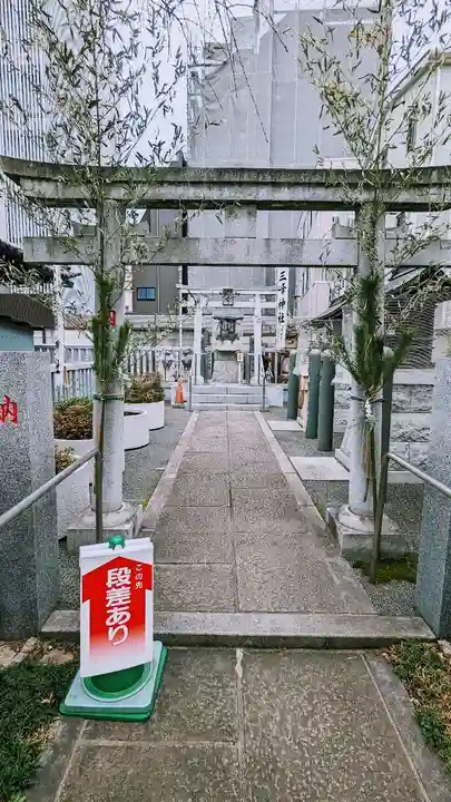 荻窪白山神社の鳥居