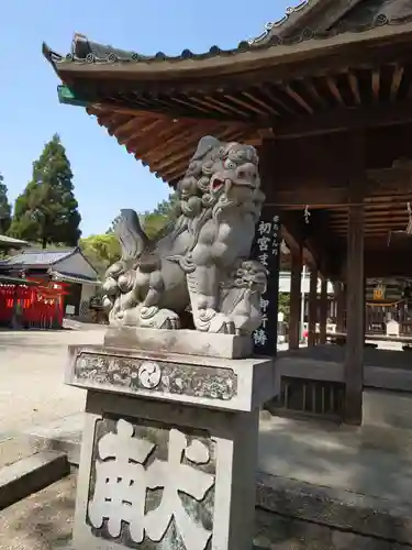 挙母神社の狛犬