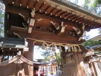 赤坂氷川神社の山門・神門