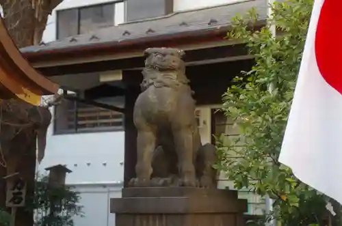 鐵砲洲稲荷神社の狛犬