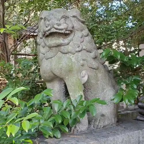 立坂神社の狛犬