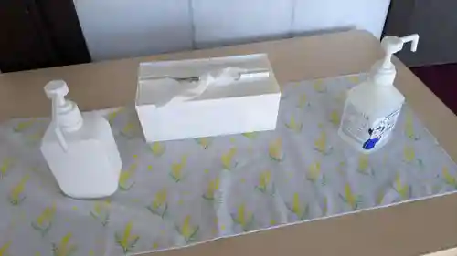 立泉寺の感染症対策