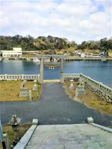 田島神社の鳥居