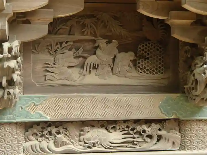 下総野田愛宕神社の芸術