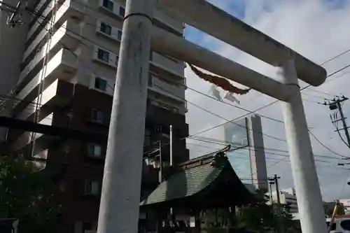 阿邪訶根神社の鳥居