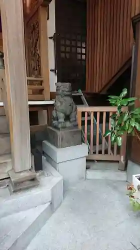 小網神社の狛犬
