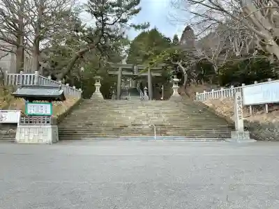 函館八幡宮の鳥居