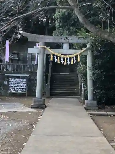 前玉神社の鳥居