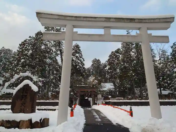 熊野大社の鳥居
