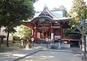 柏諏訪神社の本殿・本堂