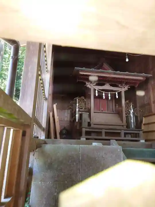 吾那神社の本殿・本堂