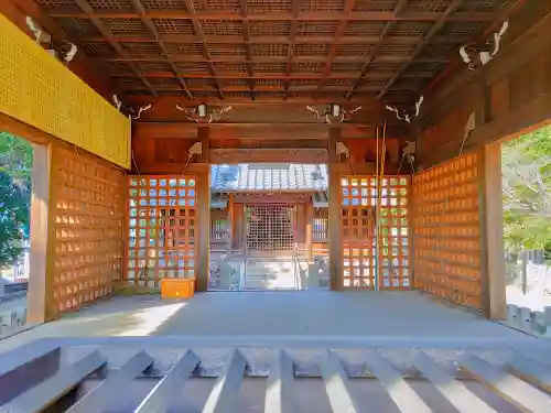 八王子社（安良町）の本殿・本堂