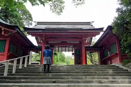 志波彦神社・鹽竈神社の山門・神門