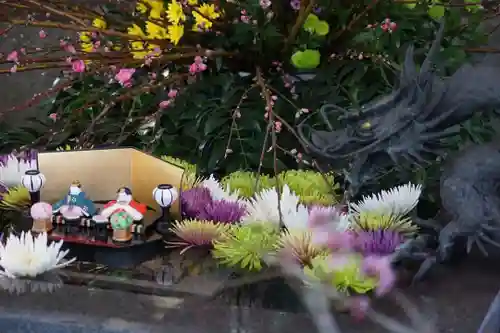 東海市熊野神社の手水舎