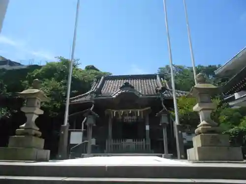 諏訪神社の本殿・本堂