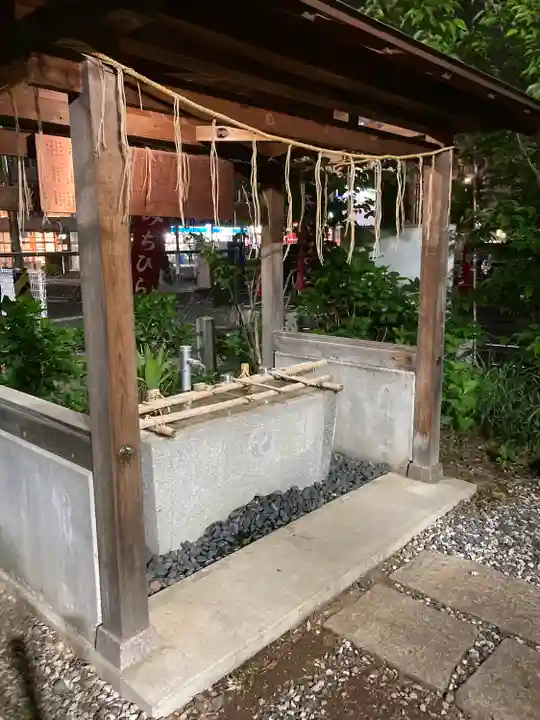 庚申神社の手水舎