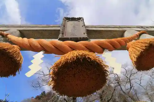 長屋神社の鳥居