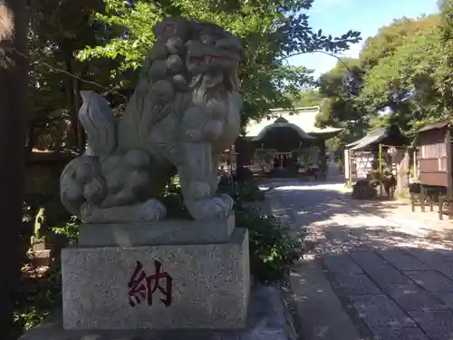 菊田神社の狛犬