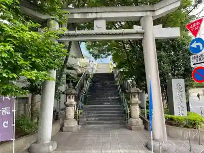 北谷稲荷神社の鳥居