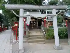 川越八幡宮の鳥居