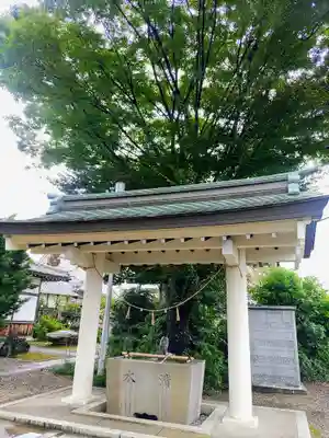 新屋社の手水舎