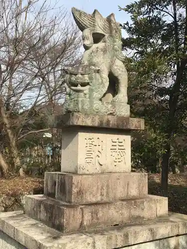 中山神社の狛犬